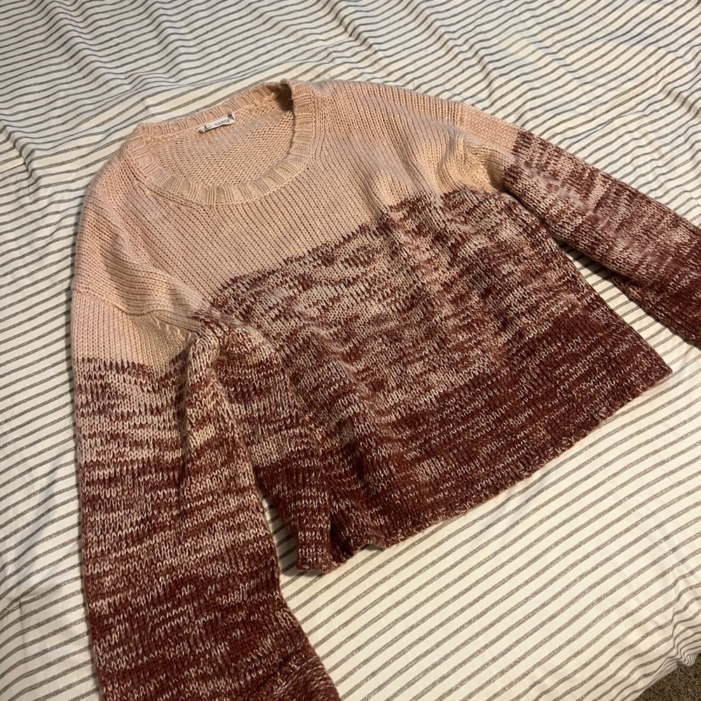 Ombre Handknit Sweater